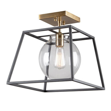 Grant Pastures 1 Light 10 Inch Wide Semi Flush Mount by BSH - 135-BEL-4238989