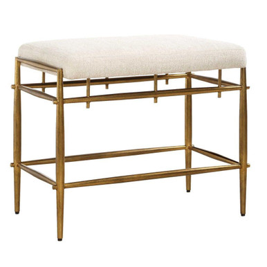 Karleen Small Bench 21 Inch Tall and 25.75 Inch Wide by Uttermost - 53039