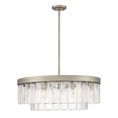 Ciara 9 Light Chandelier 10.13 Inch Tall and 27 Inch Wide by Golden - 1768-9 PS-HWG