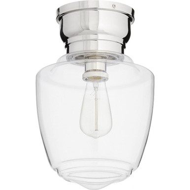 1 Light 9 Inch Wide Transitional Flush Mount by Quorum - 3239-9