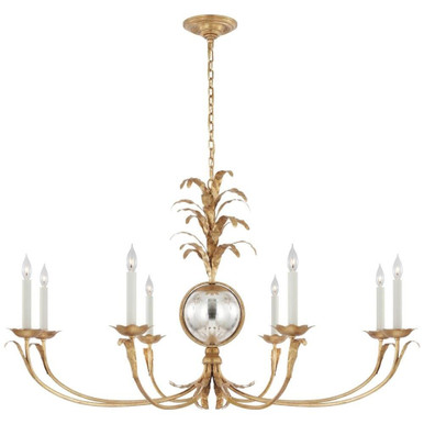 Gramercy 8 Light Oversized LED Chandelier by Visual Comfort Signature - CHC 5372GI