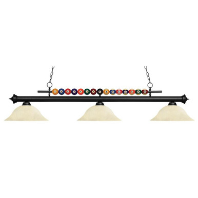 Wilton Circle 3 Light Island/Billiard 16 x 15 Inch by BSH 372-BEL-1867590 - 372-BEL-1867590