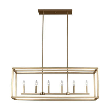 Moffet Street 6 Light Medium Island Pendant by Generation - 6634506