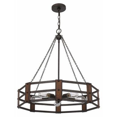 Provo 5 Light Large Chandelier by Cal - FX-3766-5
