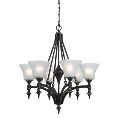 Skoigth Trail 6 Light Large Chandelier - 1-BEL-1095176