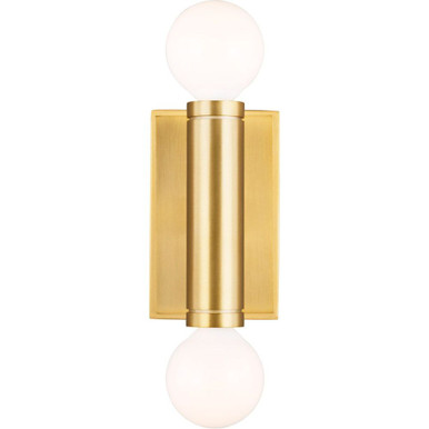 Beckham Modern 2 Light Wall Sconce by Visual Comfort Studio - TW1042