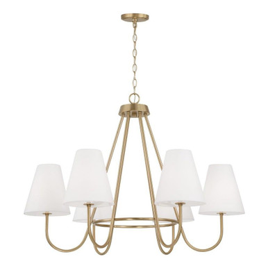Julia 6 Light Oversized Chandelier by Capital - 452761MA