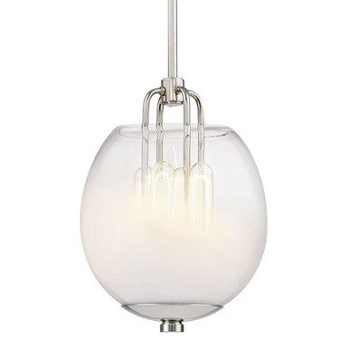 Sawyer 4 Light Pendant 12 x 9.5 Inch by Hudson Valley by Hudson Valley - 5709-PN