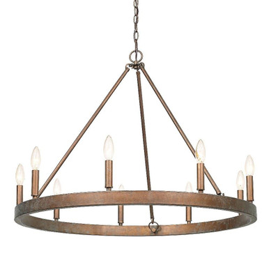 Ashby Woods 1 Light Large Chandelier by Bailey Street Home - 170-BEL-4649802