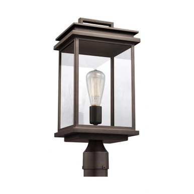 Glenview One Light Outdoor Post Lantern by Visual Comfort Studio - OL13607ANBZ