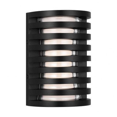Quoddy 8W 1 LED Outdoor Wall Mount 8.5 Inch Tall by Visual Comfort Modern - SLOWS71527OB