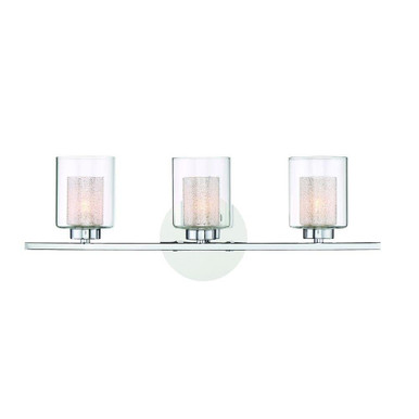 3 Light Bath Vanity 6.40625 Inch Tall and 18.5 Inch Wide by Eurofase - 38508-011
