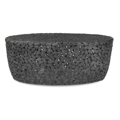 Rivington Outdoor Coffee Table 15 Inch Tall and 40 Inch Wide by uttermost - 50221