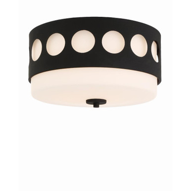 Kirby 2 Light 13.25 Inch Wide Flush Mount by Crystorama - KIR-B8100