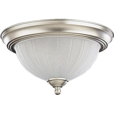 2 Light 6 Inch Tall Flush Mount by Quorum - 3074-11-65