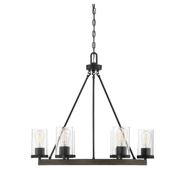 6 Light Large Chandelier by Meridian M10070 - M10070