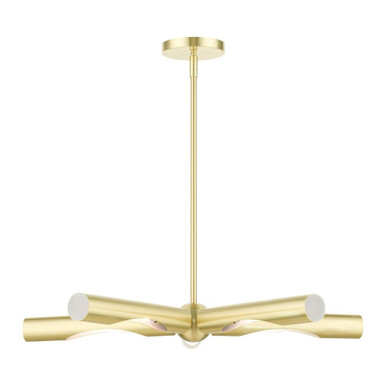 Acra 5 Light Large Chandelier by Livex - 45915