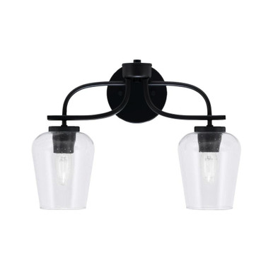 Cavella 2 Light Vanity Bar Light 17 Inch Length by Toltec - 3912-MB-210