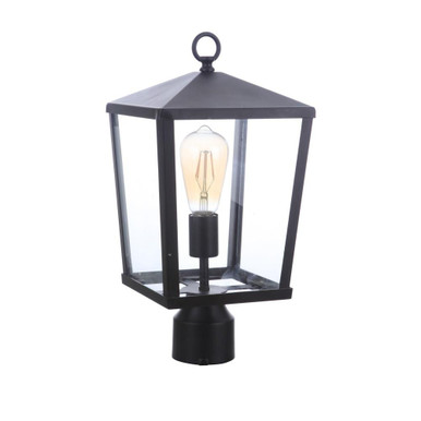 Olsen 1 Light Outdoor Post Lantern 16 x 8 In by Craftmade - ZA4615-MN