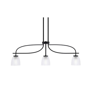 Cavella 3 Light Island Pendant by Toltec - 3936-MB-500