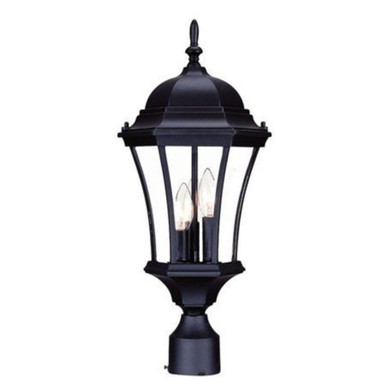 Brynmawr Three Light Post 9 Inches Wide by 21 Inches High by Acclaim  - 5027