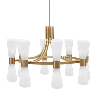 Everleigh 16 Light Chandelier 22.75 Inch Tall and 36.5 Inch Wide by Toltec - 4808-NAB-881