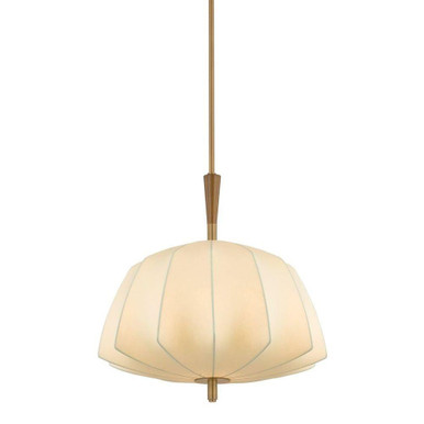 Flinders 1 Light Pendant 20 Inch Tall and 20 Inch Wide by Troy - F4320-PBR