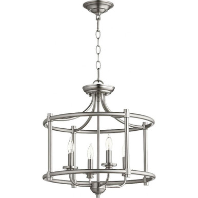 Rossington 4 Light Large Dual Mount Pendant by Quorum - 2822-18