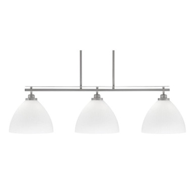 Odyssey 3 Light Island Pendant 43.25 Inch Length by Toltec - 2636-MB-4630