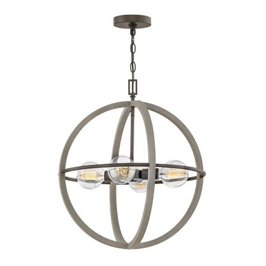 Bodie 4 Light Small Chandelier by Hinkley - 3424DC