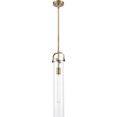 Pilaster 1 Light Mini Pendant 24.63 Inch Tall by Innovations - 413-1S-4