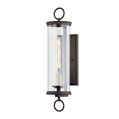 Aiden 1 Light Wall Sconce 23.25 Inch Tall by Troy - B7302-TBZ