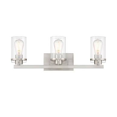 Jedrek 3 Light Vanity Light by Designers Fountain - 93303-BN