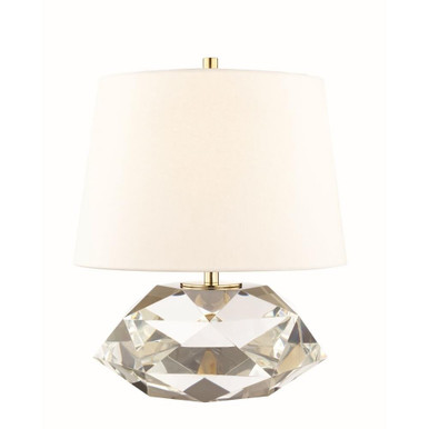 Henley 1 Light Table Lamp 12.5 Inches by 17.5 Inches High by Hudson Valley - L1038-AGB
