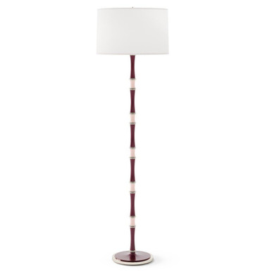 Kane 1 Light Floor Lamp 64.5 Inch Tall and 10.5 Inch Wide by Robert Abbey - KA_FL_P