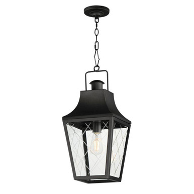 Storybook 1 Light Outdoor Small Pendant by Maxim - 30369CLBK