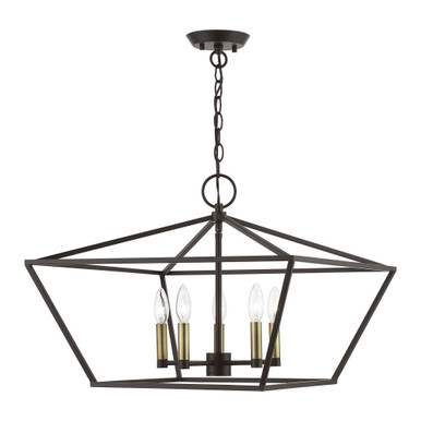 Albert Parkway 5 Light Medium Chandelier by Bailey Street Home - 218-BEL-1220302