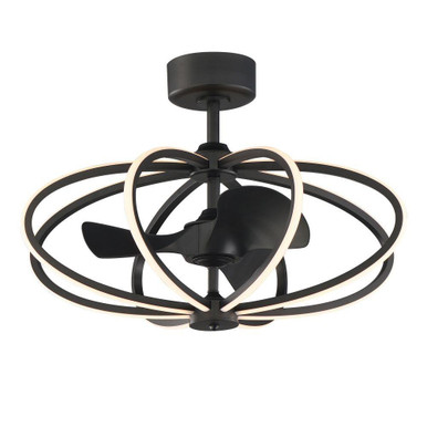 Solstice 7.5W 8 LED Fandelight 23.75 Inch Tall and 33.5 Inch Wide by Maxim - 61005