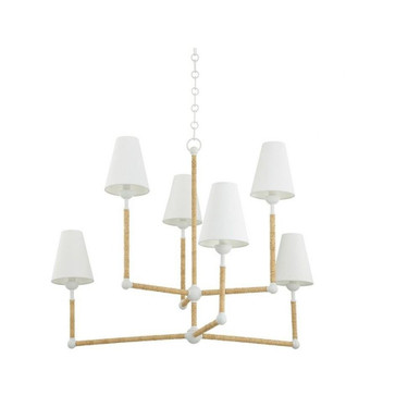 Maplebrook Mews 6 Light Oversized Chandelier by Bailey Street Home - 735-BEL-4886363