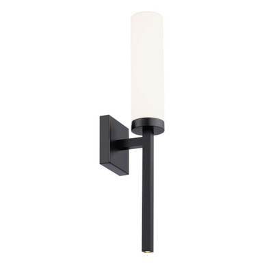 Saltaire 19.7W 1 LED Wall Sconce 22 Inch Tall and 5.25 Inch Wide by dweLED - WS-63322-BK