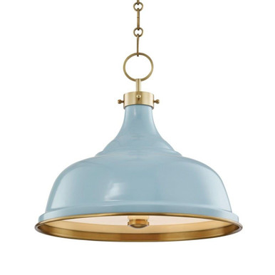 Painted No.1 3 Light Large Pendant by Hudson Valley - MDS300