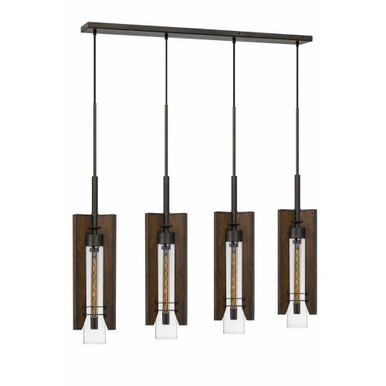 Boadrou Court 4 Light Oversized Pendant - 1-BEL-5191715