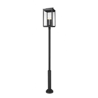 Lytham Edge 6 Light Outdoor Post Mount 127.25 Inch and 15 Inch Wide by BSH - 372-BEL-5326010