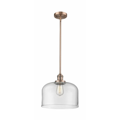 Bell 1 Light Pendant by Innovations - 201S-G72-13