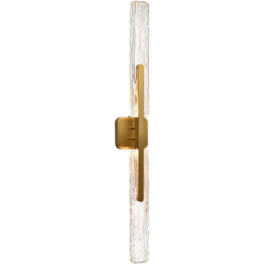 Curva 16W LED Bath Vanity 36 Inch Tall and 4.7 Inch Wide by CWI - 1725W36-2-624