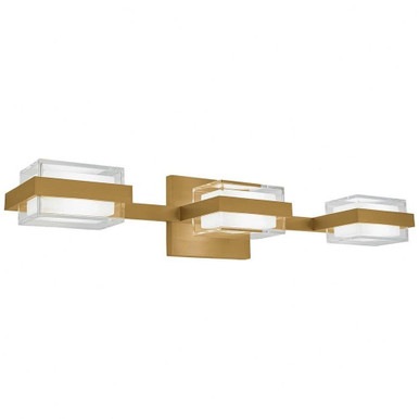 Kamden 25W Three LED Vanity Light by Visual Comfort Modern - 700BCKMD3