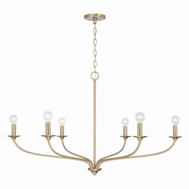 Oaklands Market 6 Light Oversized Chandelier by Bailey Street Home - 309-BEL-1287689
