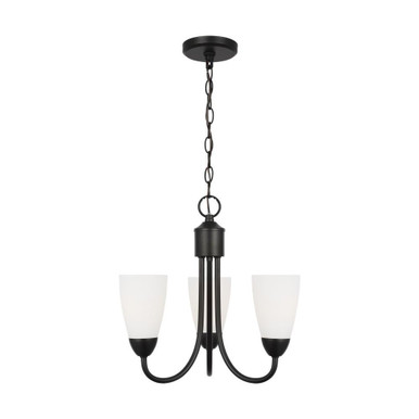 Balgarthno Place - 3 Light Chandelier In Modern Style-15.75 Inches Tall and 17 Inches Wide - 73-BEL-5175917