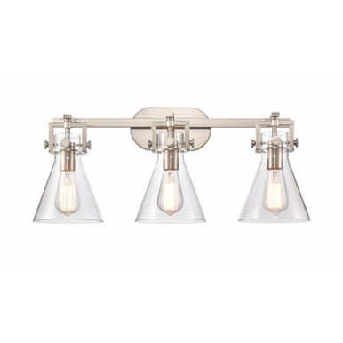 Newton 3 Light Cone Vanity Light by Innovations - 411-7CL-118827