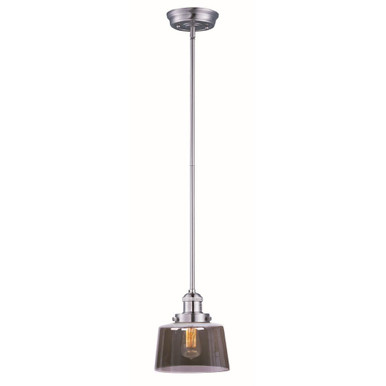 Mini Hi Bay 1 Light Small Pendant 8.75 Inch Tall by Maxim - 25049MSKSN